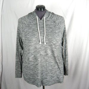 Mossimo Supply Co Plus Size XXL Gray Hoodie with Tulip Cut Sides